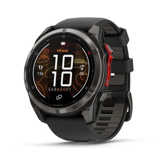Smartwatch Garmin Uomo Fenix 8 – 51 mm, MicroLED in Titanio 010-03380-05 - 010-03380-05